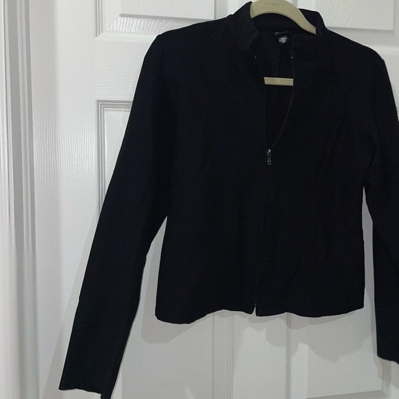 Eileen Fisher full zip BL jacker SZ XS​​​​​​​​​​​​​​ - Picture 5 of 7